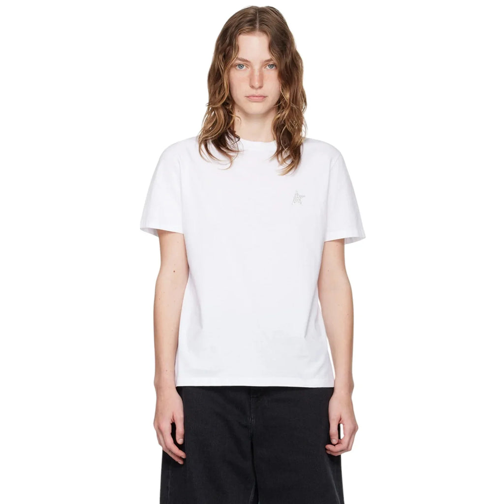 GOLDEN GOOSE Crewneck Glitter Star Tee S - flyKAMP