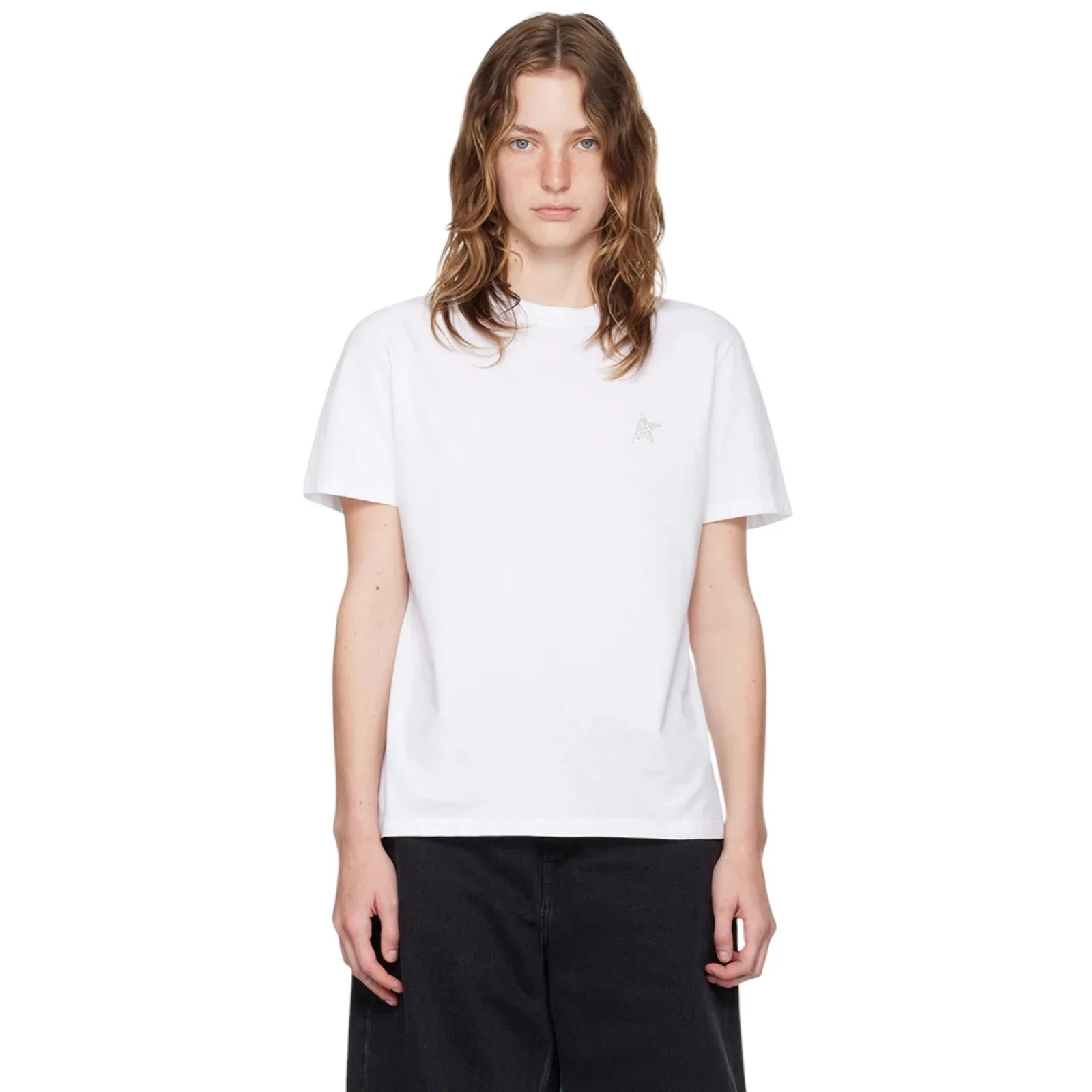 GOLDEN GOOSE Crewneck Glitter Star Tee S - flyKAMP