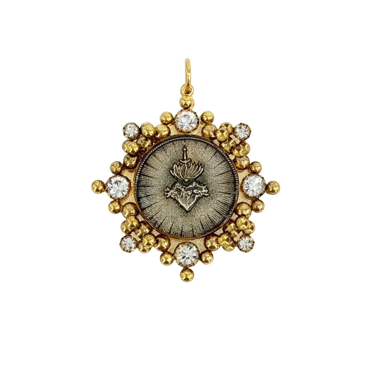 VIRGINS SAINTS & ANGELS VSA Cloister Sacred Heart Charm - flyKAMP
