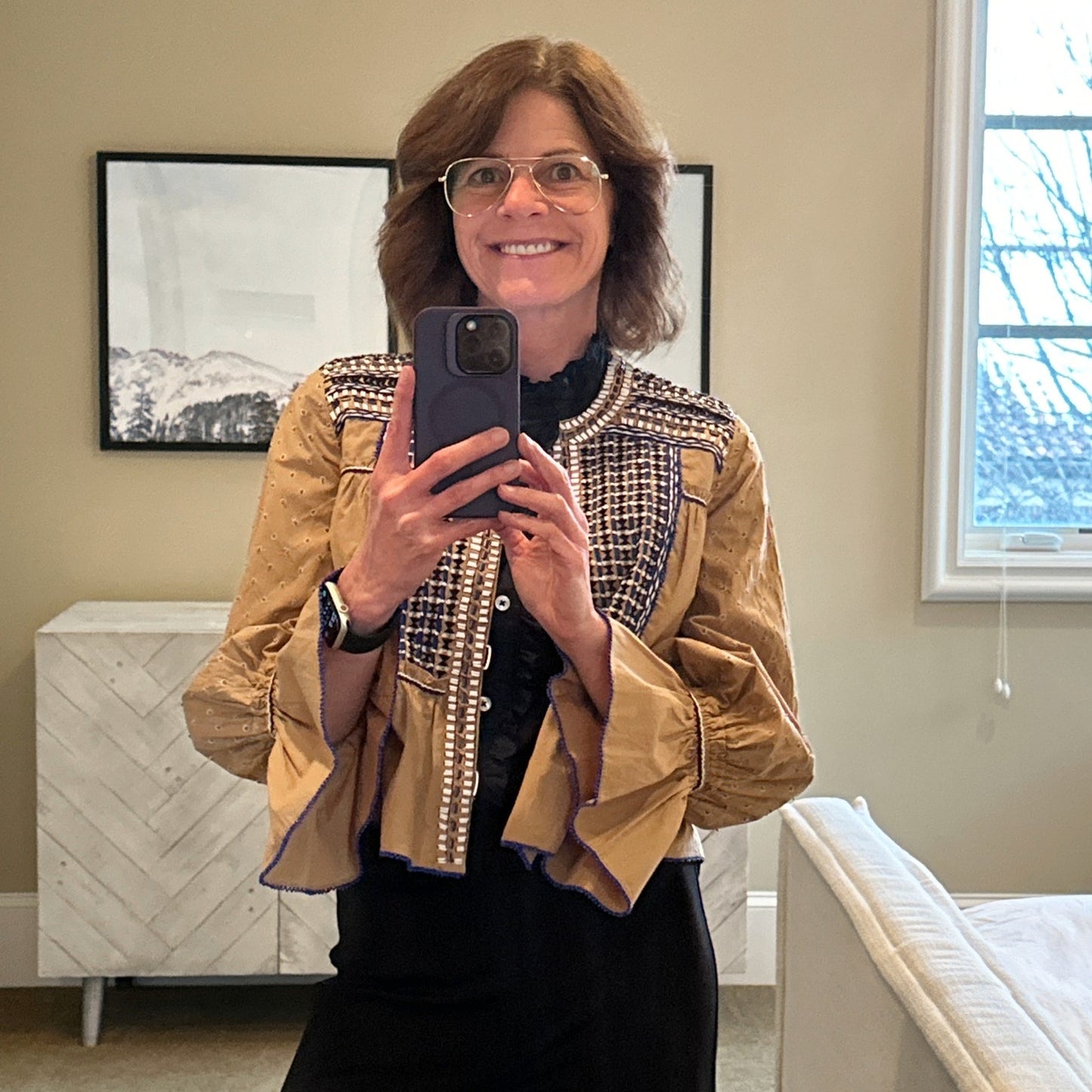 VERONICA BEARD Mckenzie Embellished Jacket S