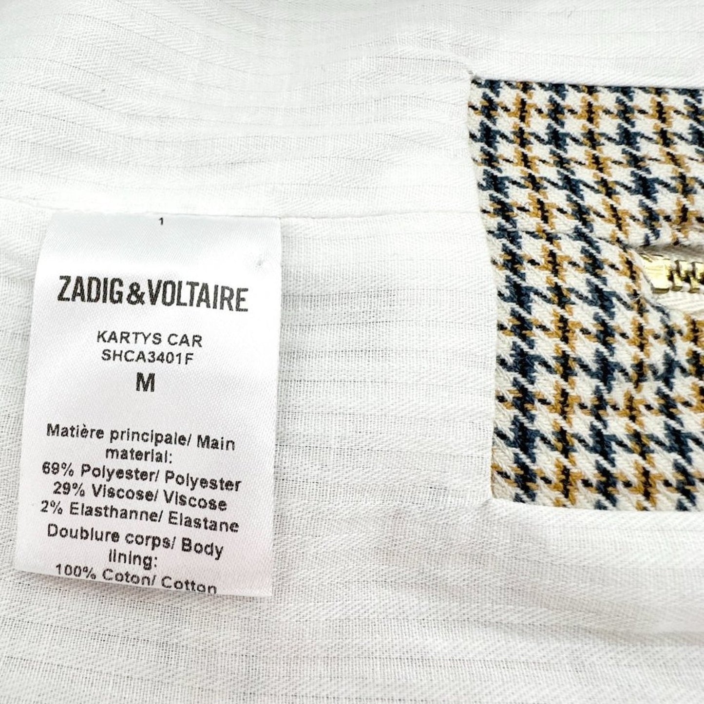 ZADIG & VOLTAIRE Kartys Car Jacket M