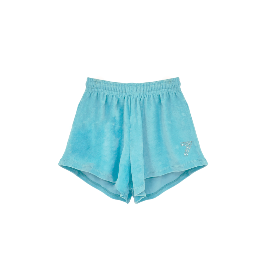 7 DAYS ACTIVE Recycled Velvet Shorts XS 7 Days Active
