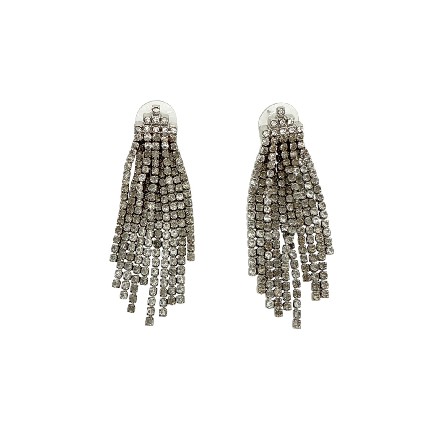CLARE V. Layered Cupchain Statement Earrings