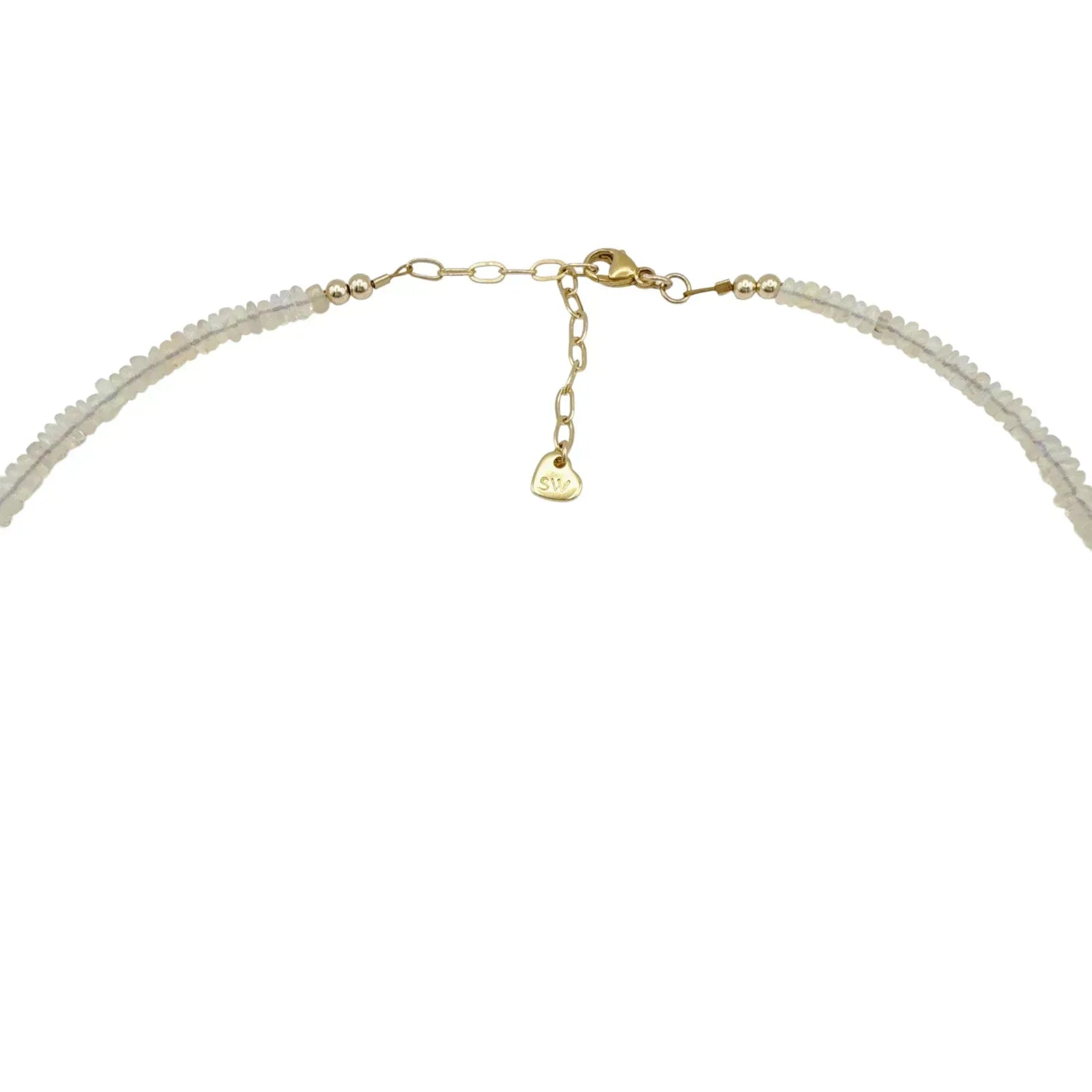 THE SILVER WREN Ethiopian Opal Beaded Necklace - flyKAMP