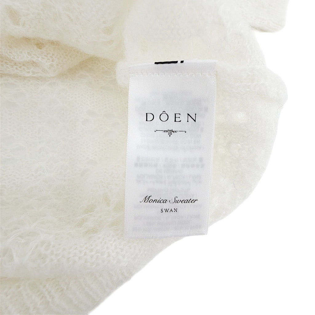 DOEN Monica Sweater in Ivory M Doen