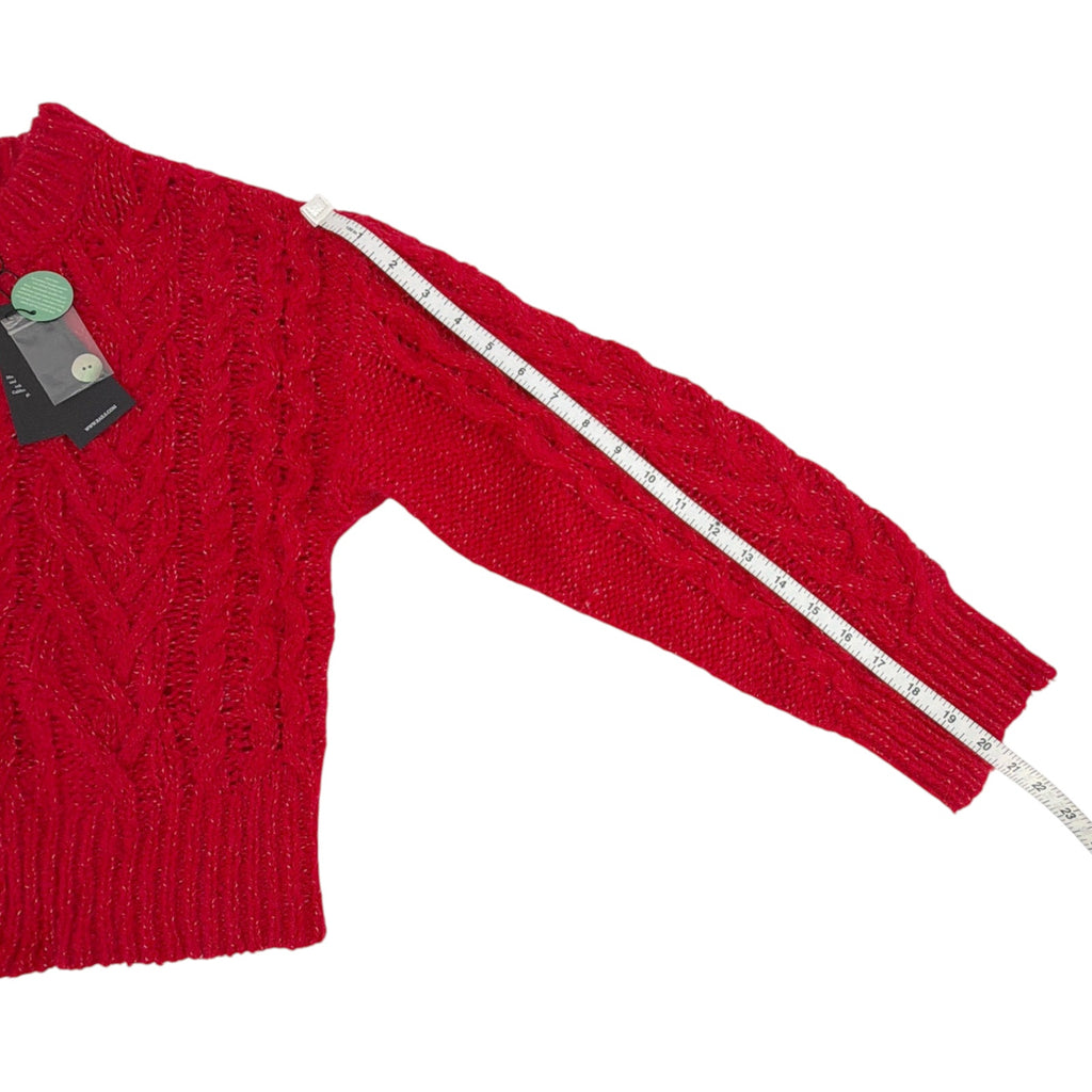 RAILS Amelie Cardigan in Scarlet S Rails
