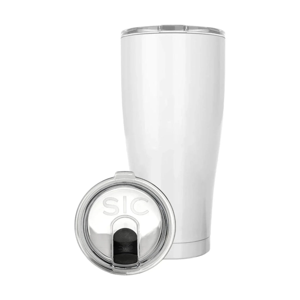 SIC Seriously Ice Cold 30 oz Tumbler in Gloss Ice White - flyKAMP