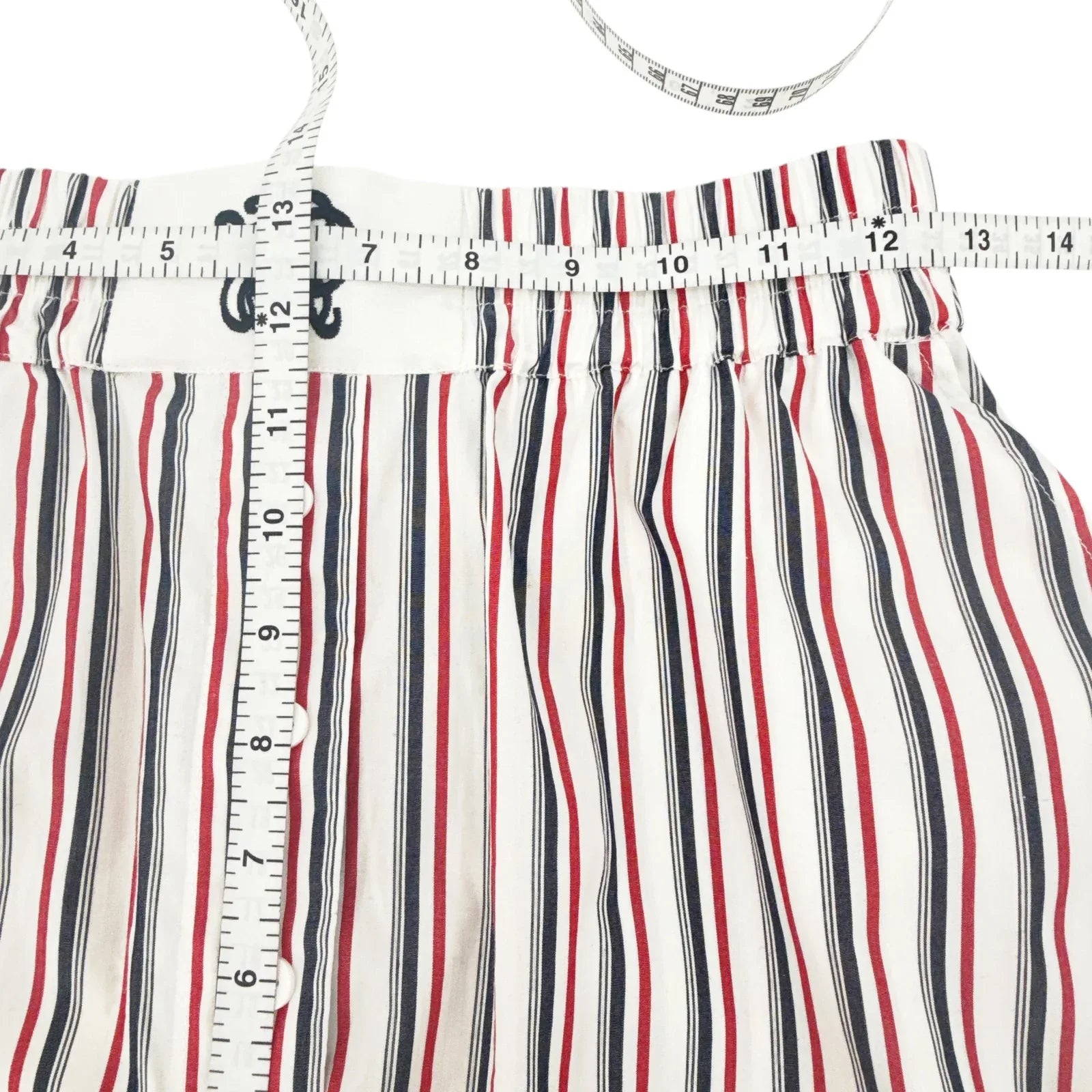 BAUM UND PFERDGARTEN Natie Shorts Haute Red Stripe FR34|US2|XS - flyKAMP