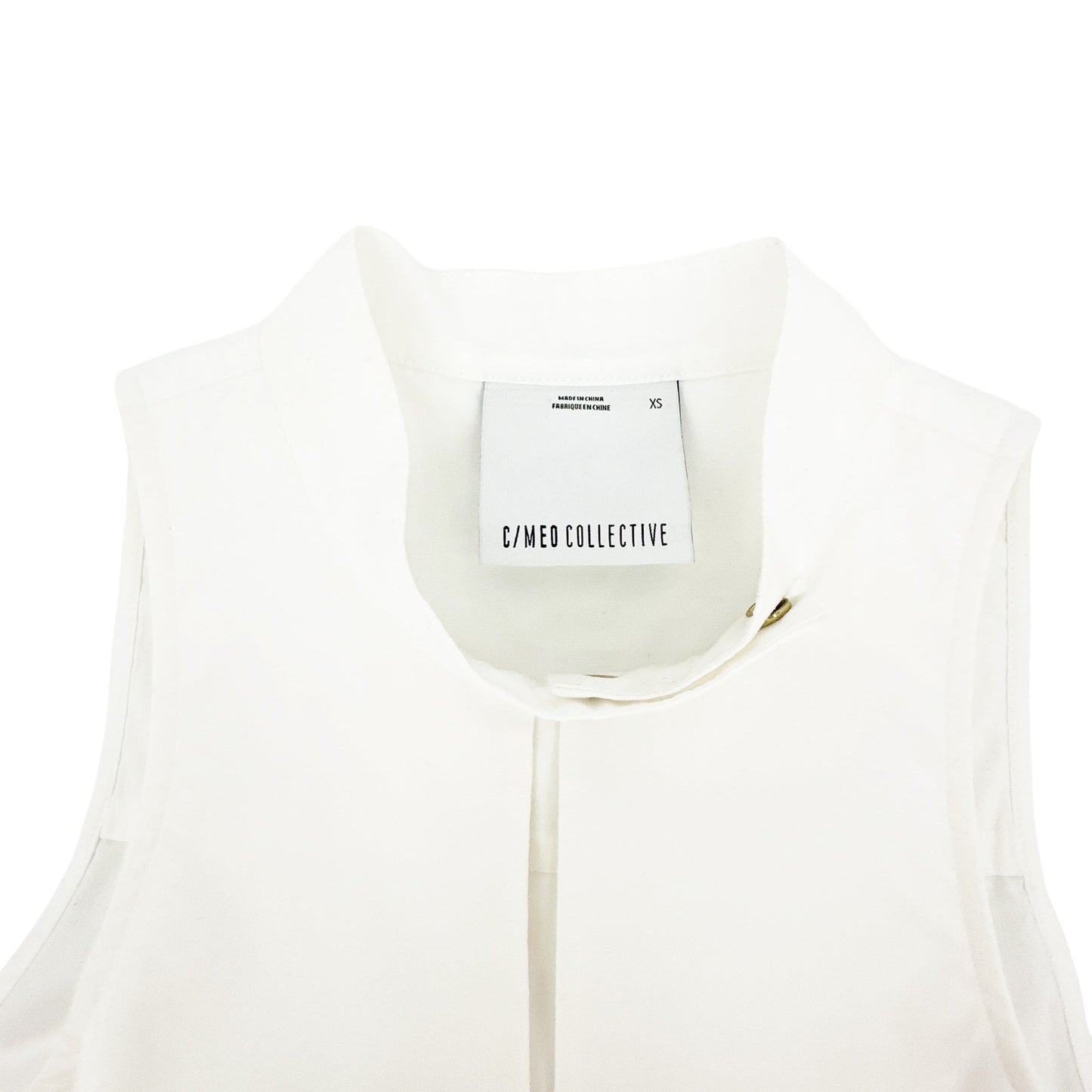 C/MEO Collective Not This Time Shirt in White XS