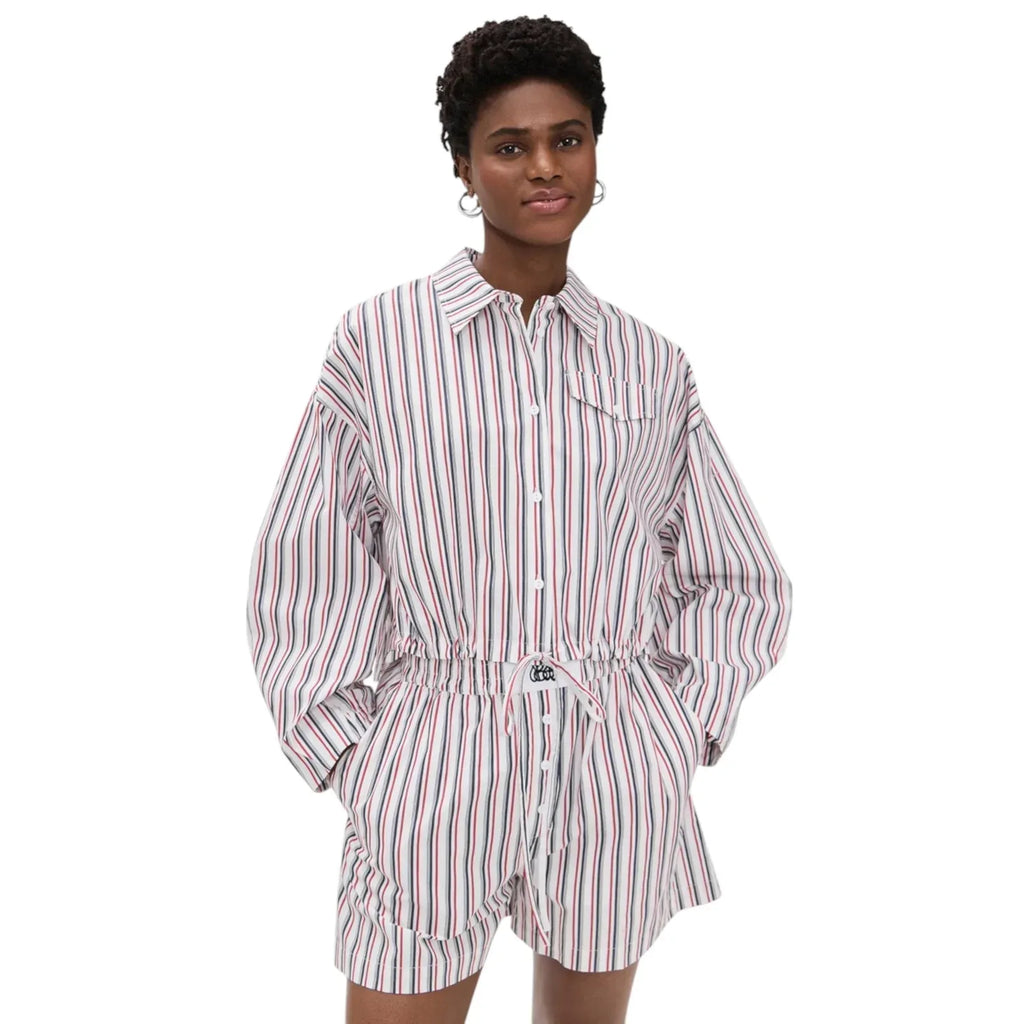 BAUM UND PFERDGARTEN Bryce Blouse Haute Red Stripe FR36|US4|S - flyKAMP