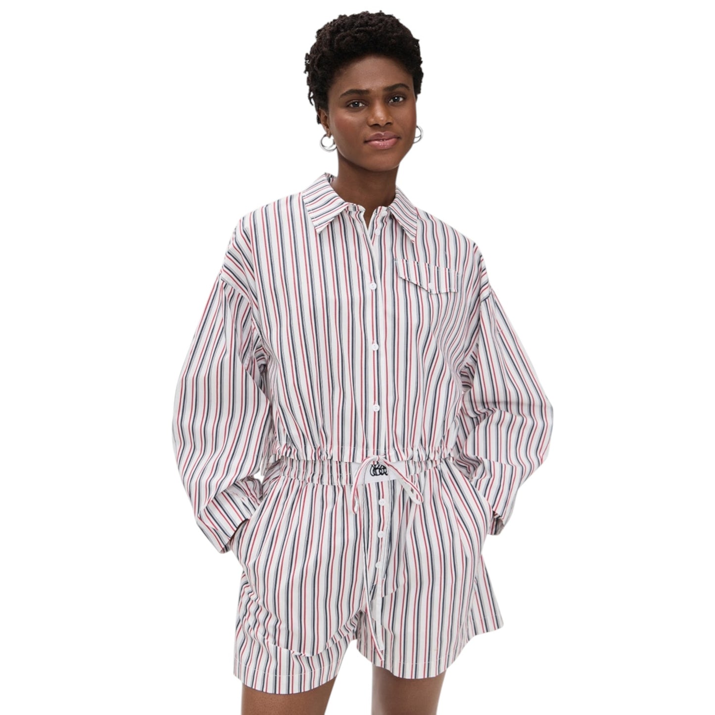 BAUM UND PFERDGARTEN Bryce Blouse Haute Red Stripe FR36|US4|S