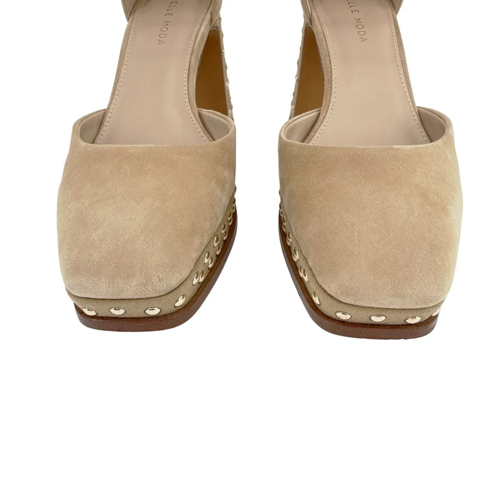 PELLE MODA Dietta in Latte Kid Suede 7 - flyKAMP