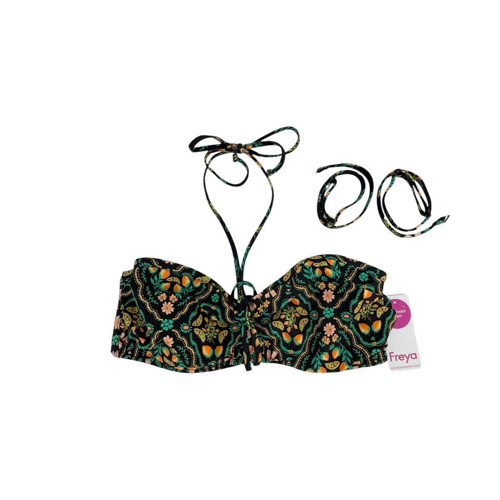 FREYA Swim Sunset in Seville Underwire Bandeau Bikini Top in Santa Ana 32D Freya