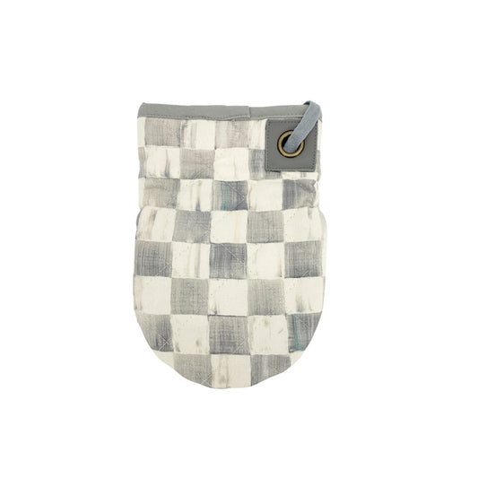 MACKENZIE-CHILDS Sterling Check Mini Oven Mitt
