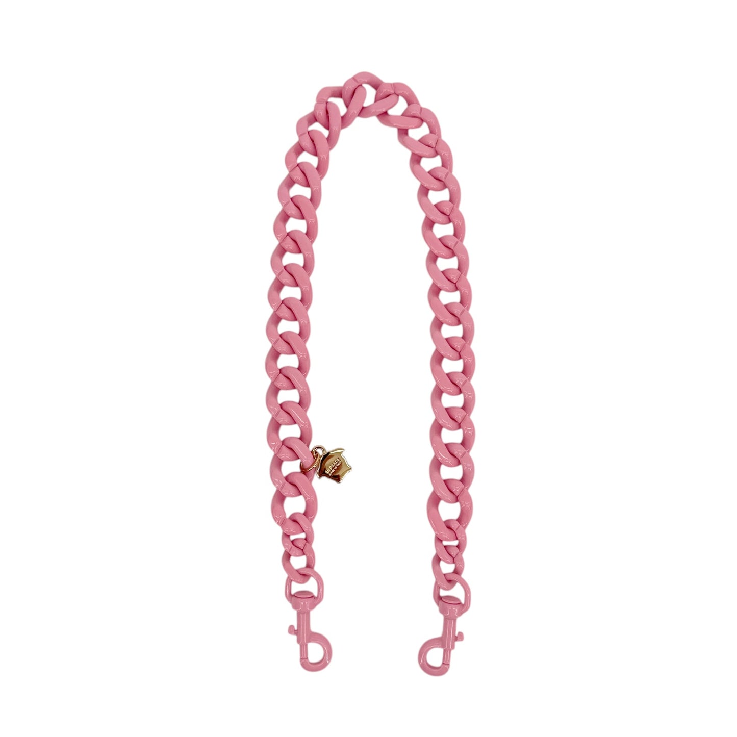 VERSACE La Medusa Chain Shoulder Strap || Baby Pink
