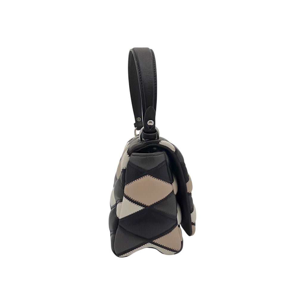 LOUIS VUITTON Leather GO-14 PM Patchwork Malletage Pattern Louis Vuitton