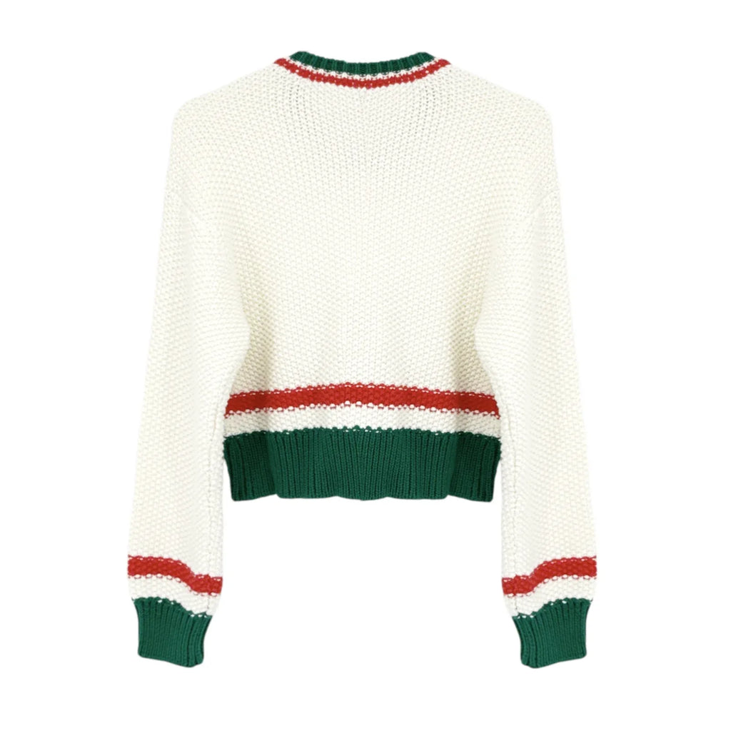 SHOW ME YOUR MUMU Only One Sweater in Festive Stripe XS - flyKAMP