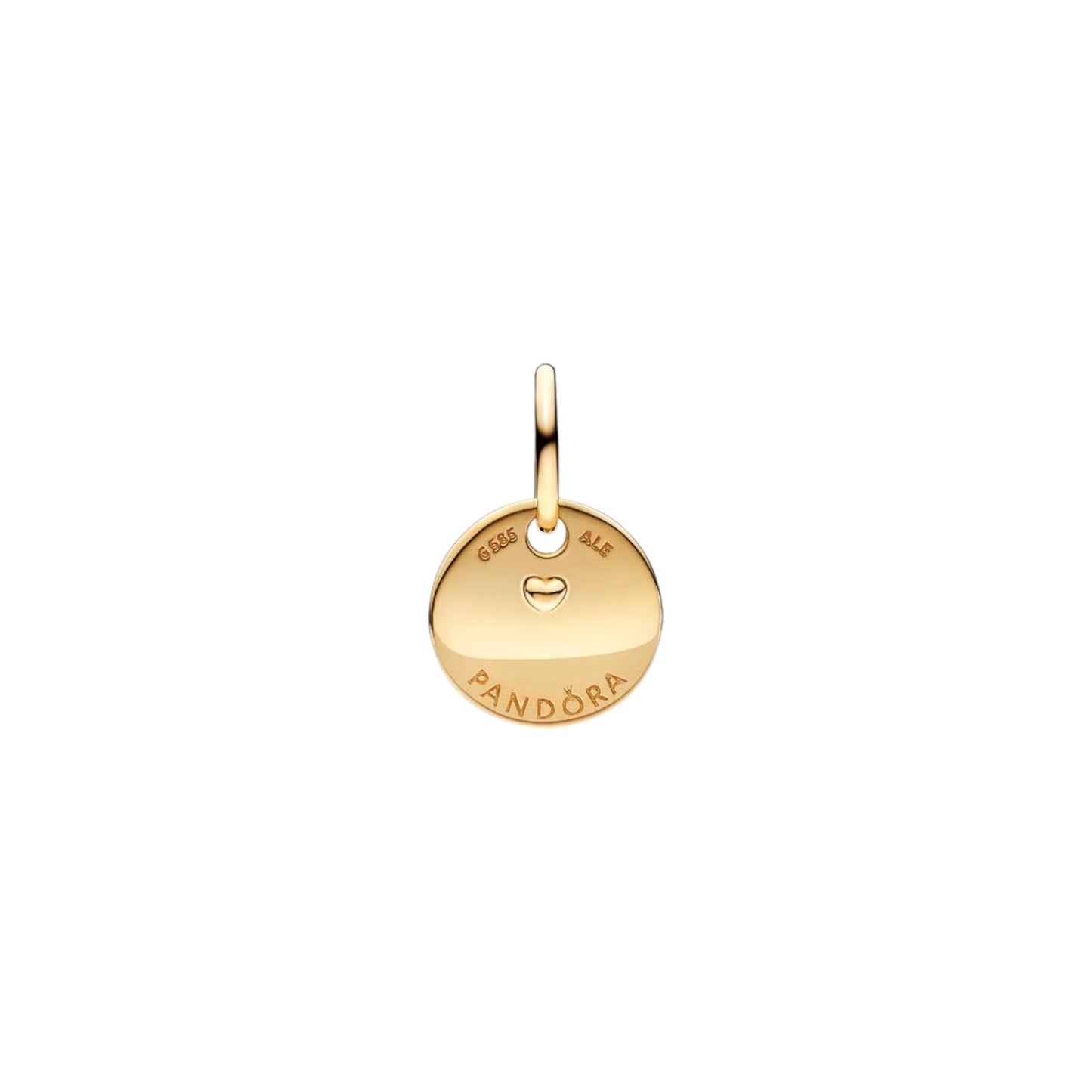 PANDORA Peace, Love & Luck Dangle Charm in 14K Gold