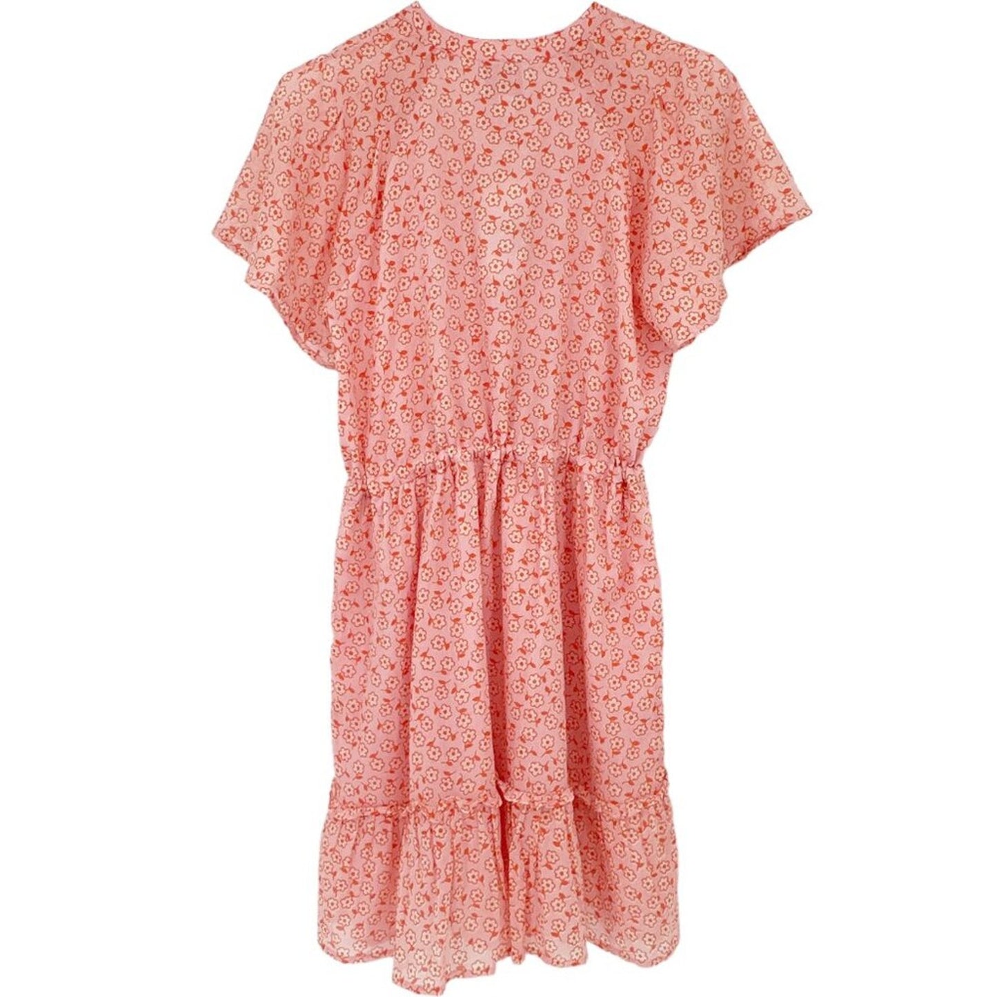 BANJANAN Rhonda Dress Scattered Daisy Orchid Pink S