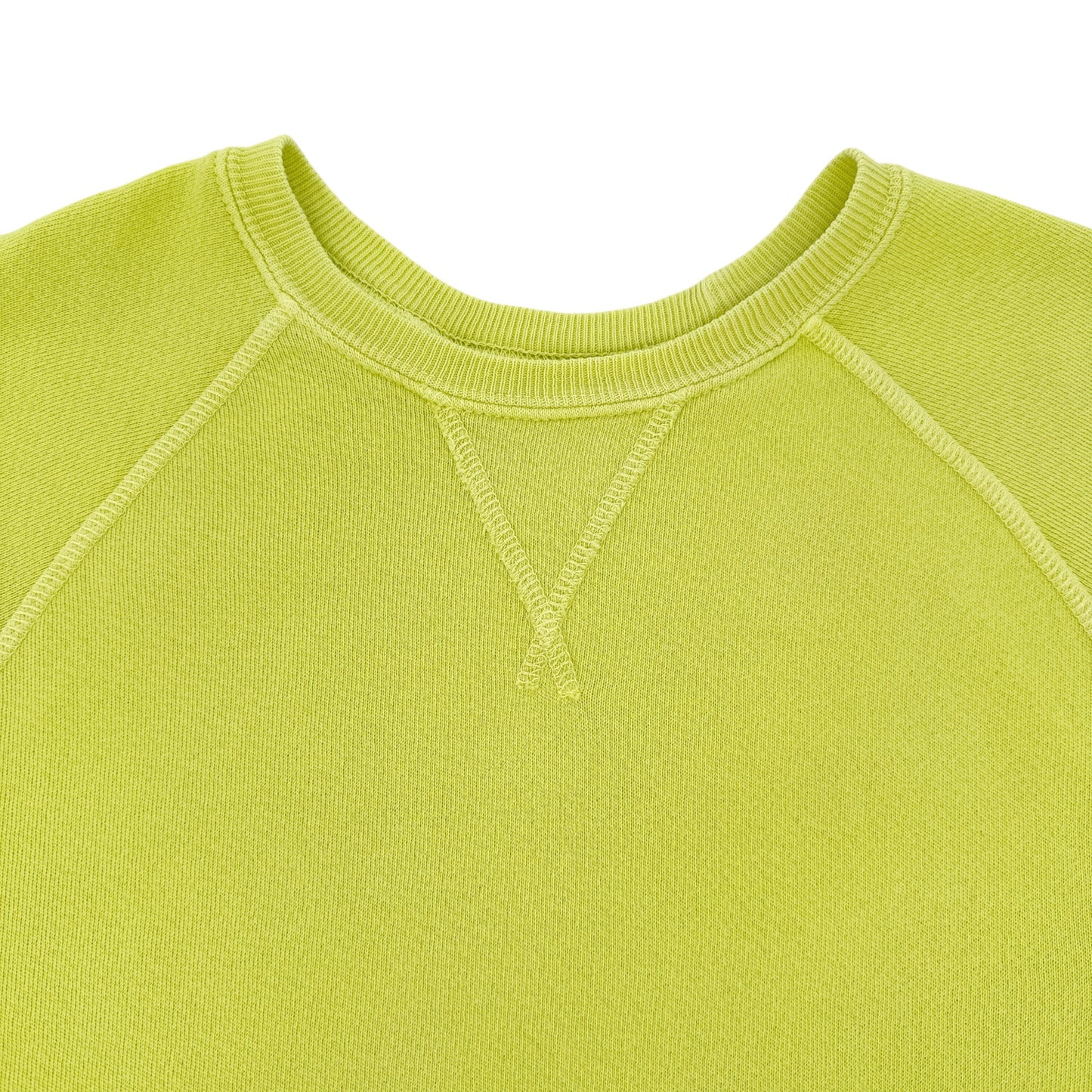 THE GREAT. The Wedge Sweatshirt in Limezest 0|XS