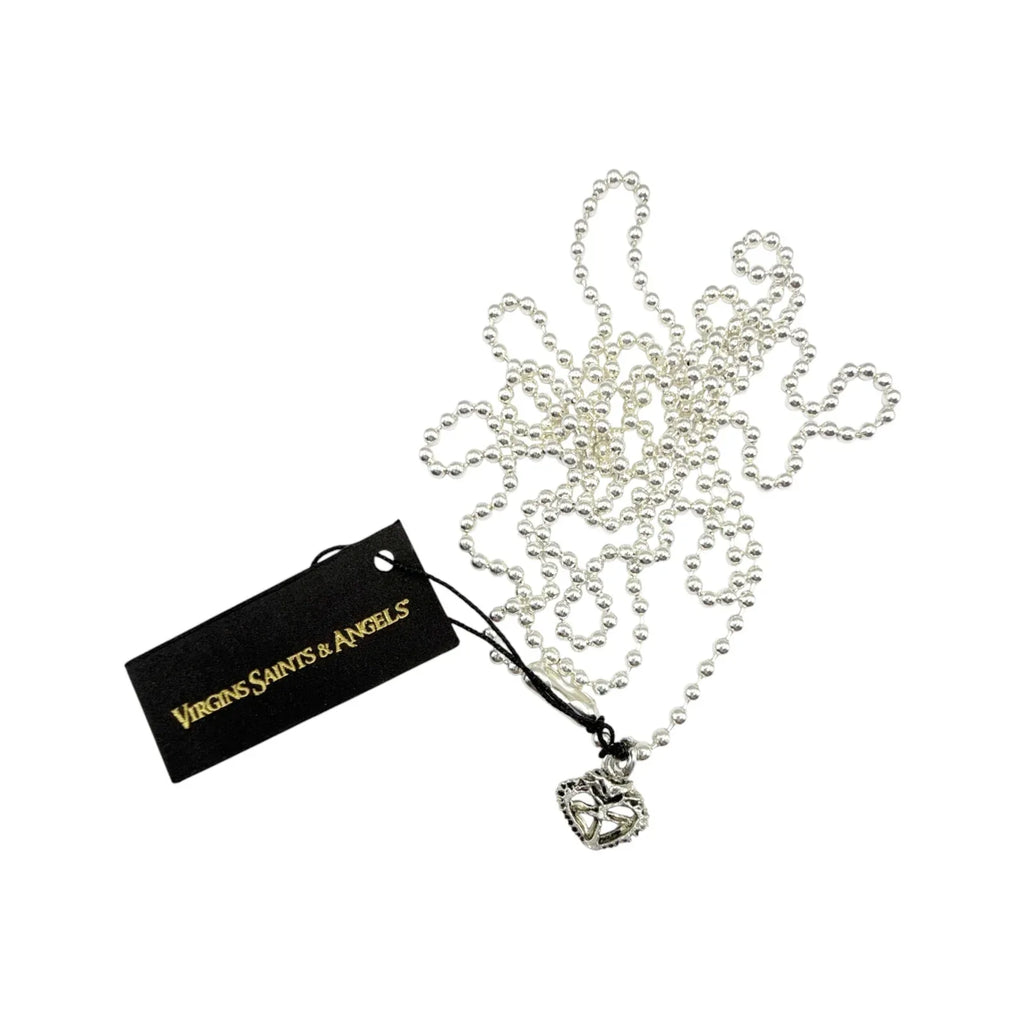 VIRGINS SAINTS & ANGELS VSA Bronze Ball Chain Plated in Silver - flyKAMP