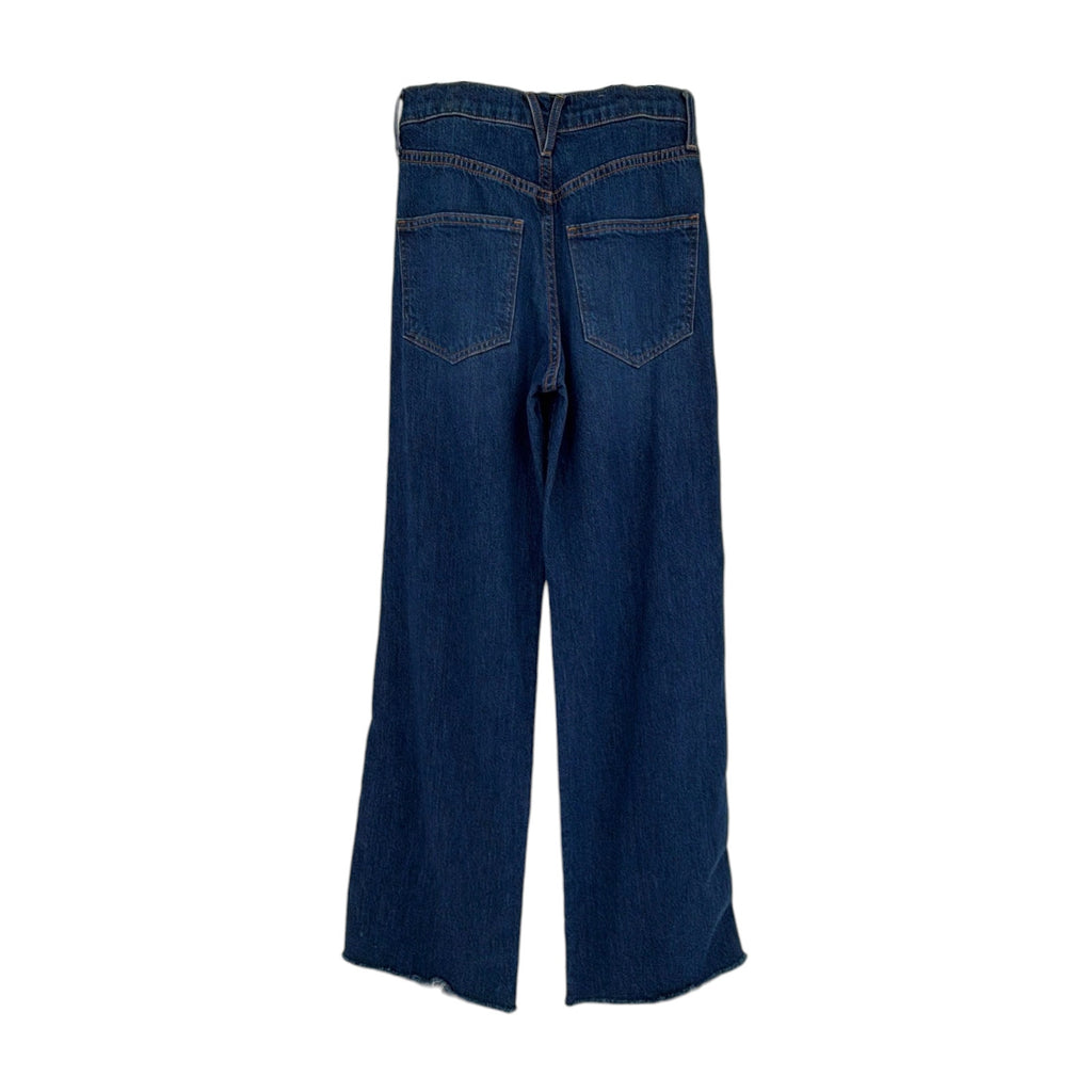 VERONICA BEARD Taylor Relaxed Wide Leg High Rise in Bright Blue 24 Veronica Beard