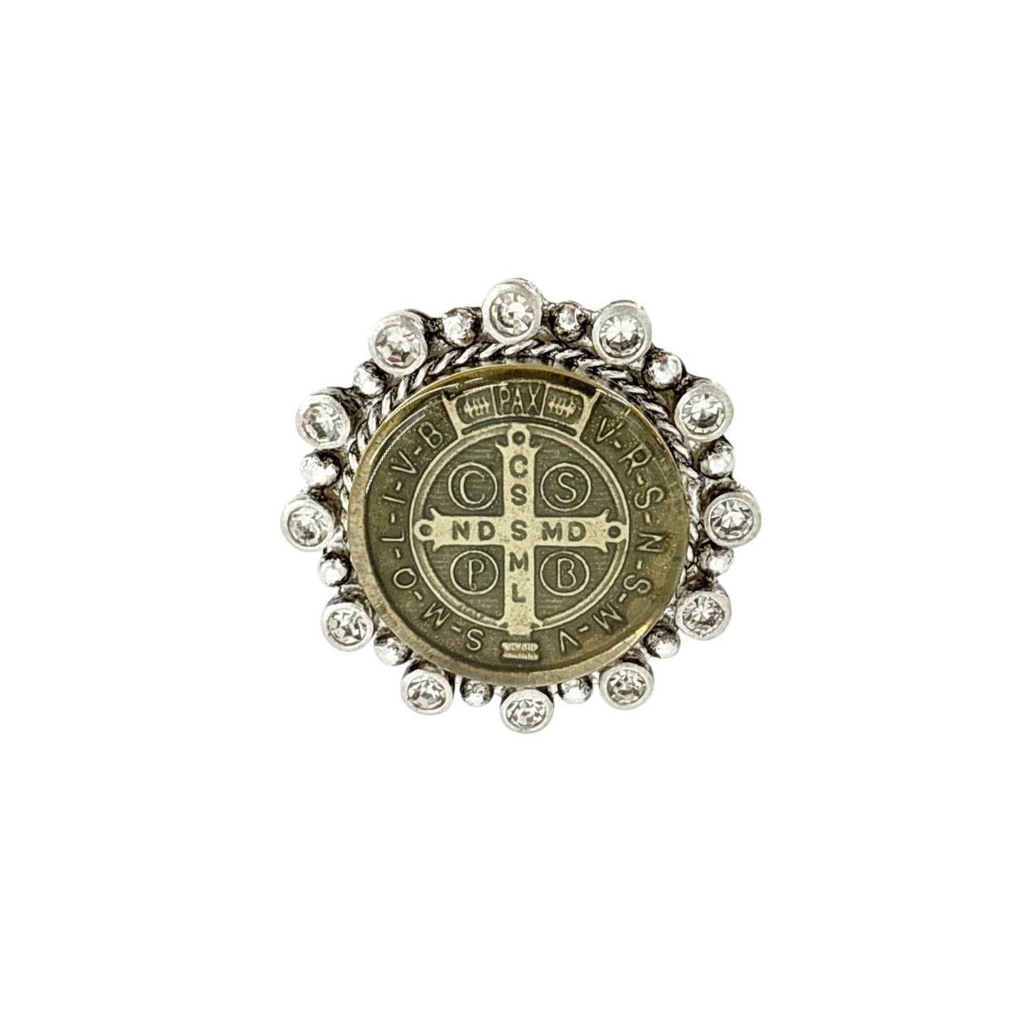 VIRGINS SAINTS & ANGELS VSA Vintage San Benito Ring Sterling Silver 7