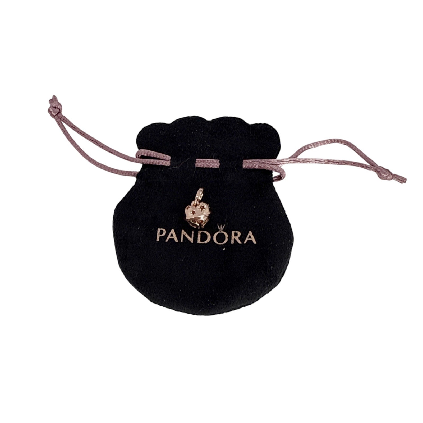PANDORA Festive Bell Dangle Charm 14k Rose Gold Plating (Copy)