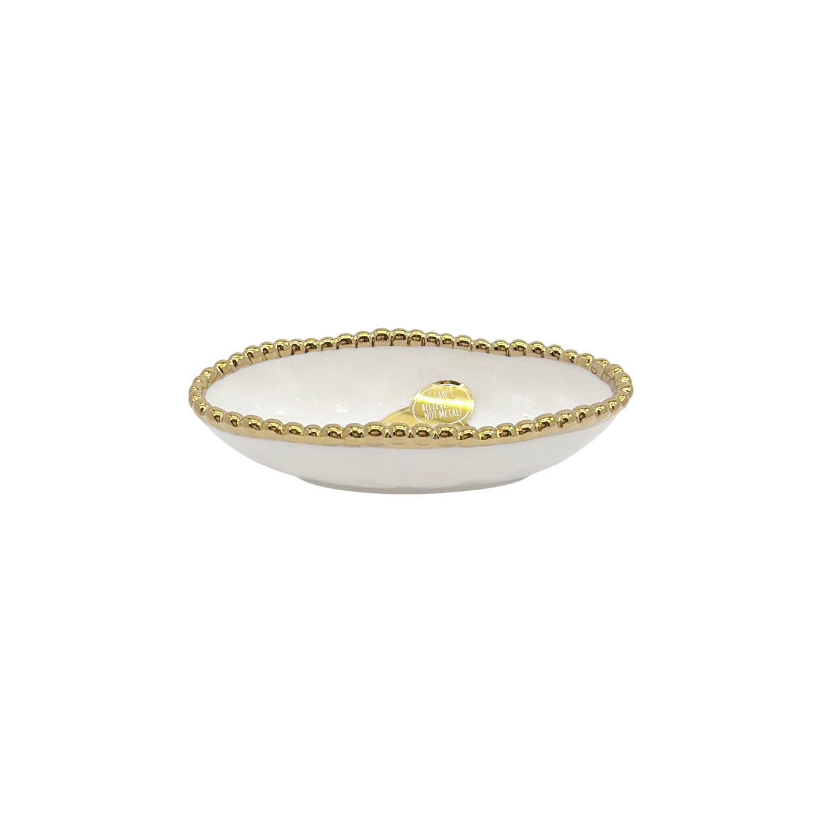PAMPA BAY Golden Salerno Long Condiment Bowl Set of 2 Pampa Bay