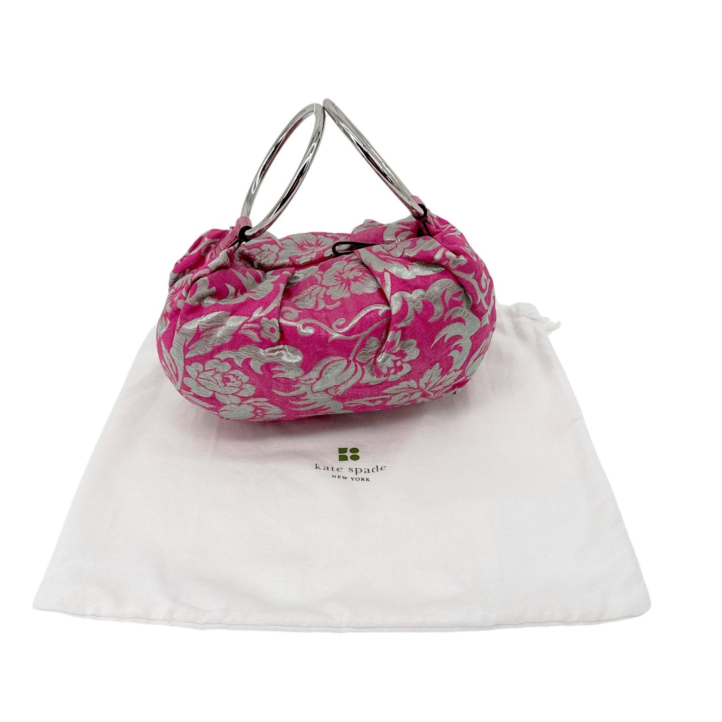 KATE SPADE Amanda Bracelet Clutch in Pink Nice Floral