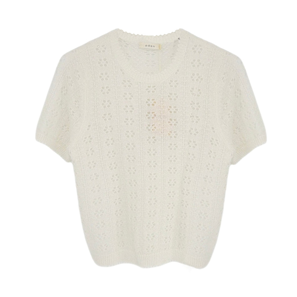 DOEN Monica Sweater in Ivory M Doen