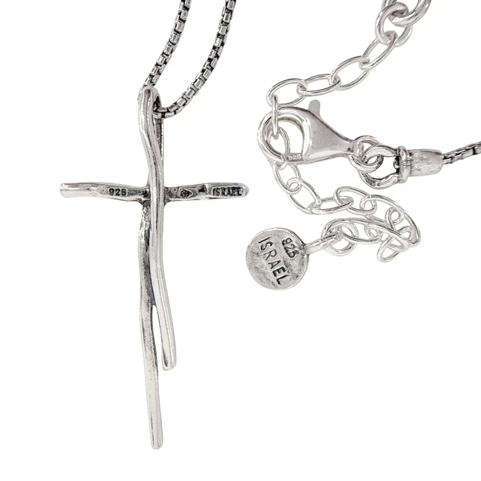 SILPADA Organic Cross Pendant Necklace - flyKAMP