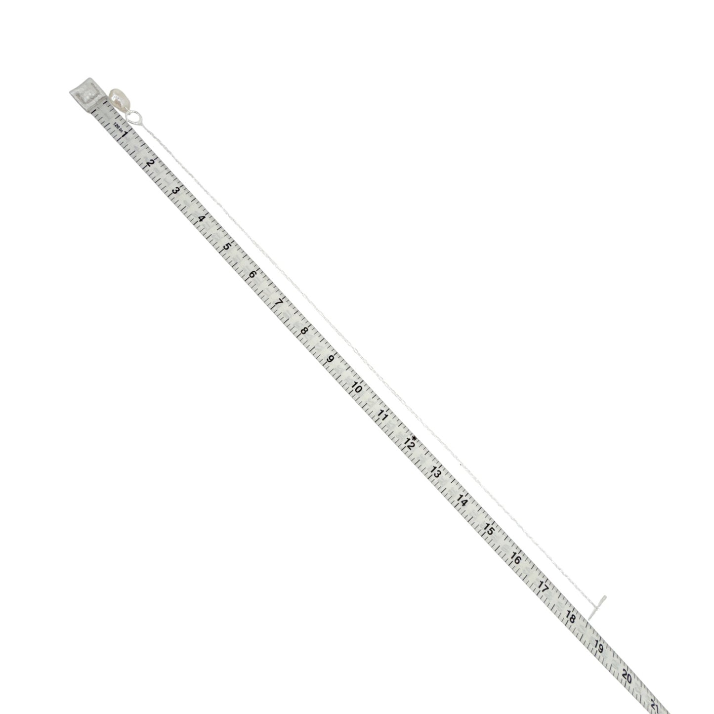 SILPADA Center Attention Silver Freshwater Pearl Necklace