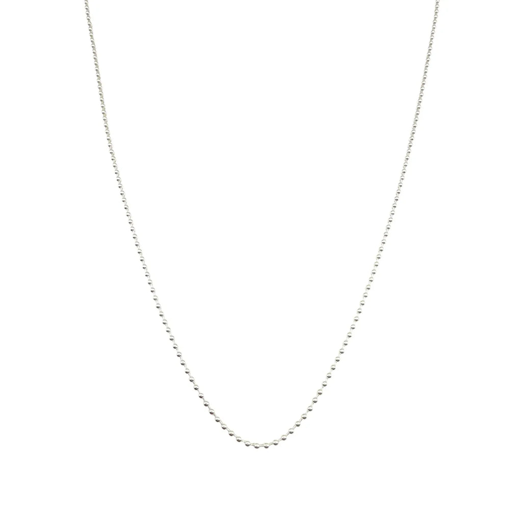 VIRGINS SAINTS & ANGELS VSA Bronze Ball Chain Plated in Silver - flyKAMP