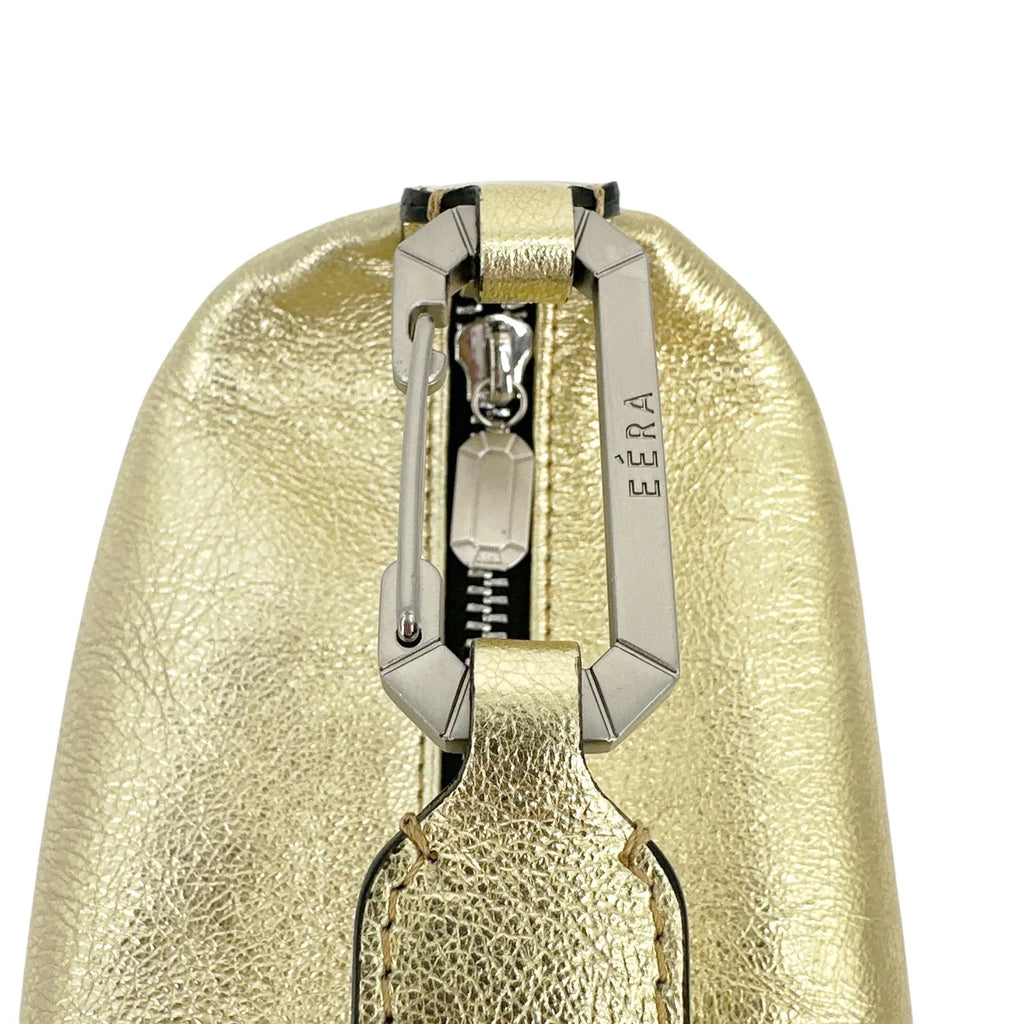 EERA Metallic Moon Bag in Laminated Gold - flyKAMP
