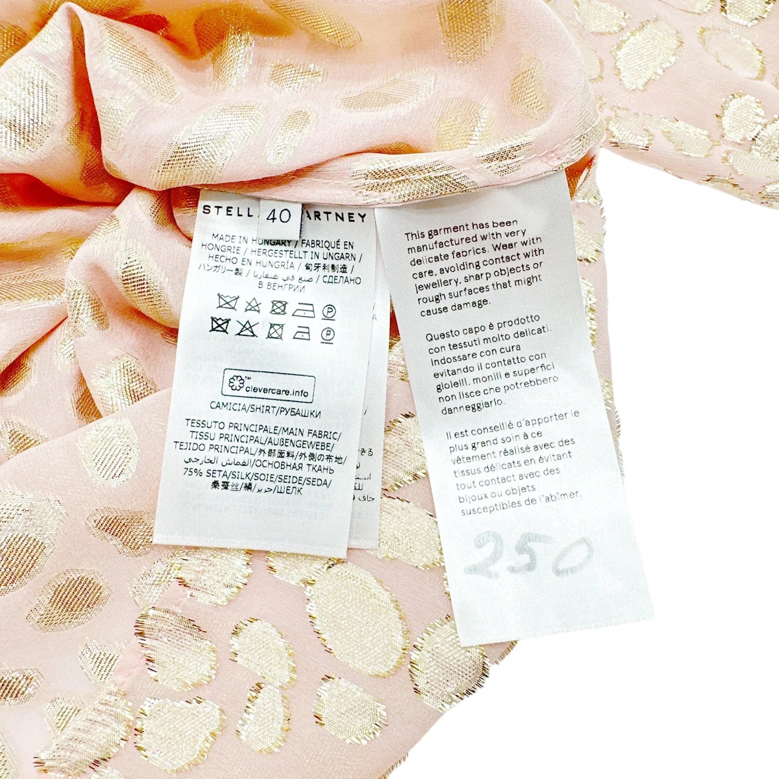 STELLA McCARTNEY Reese Shirt IT40 | US4-6 - flyKAMP
