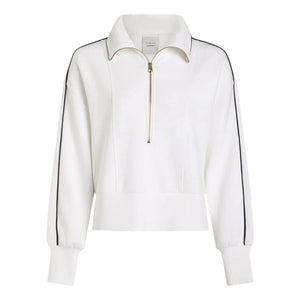VARLEY Davenport Half Zip in White S