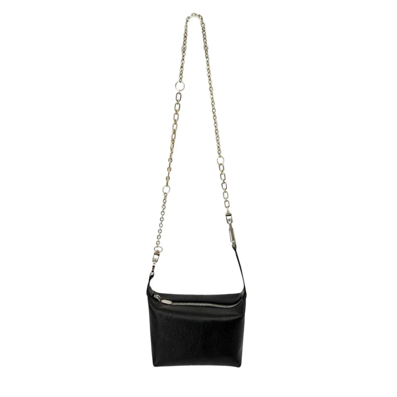 EERA Moon Bag Laminated Leather in Black - flyKAMP