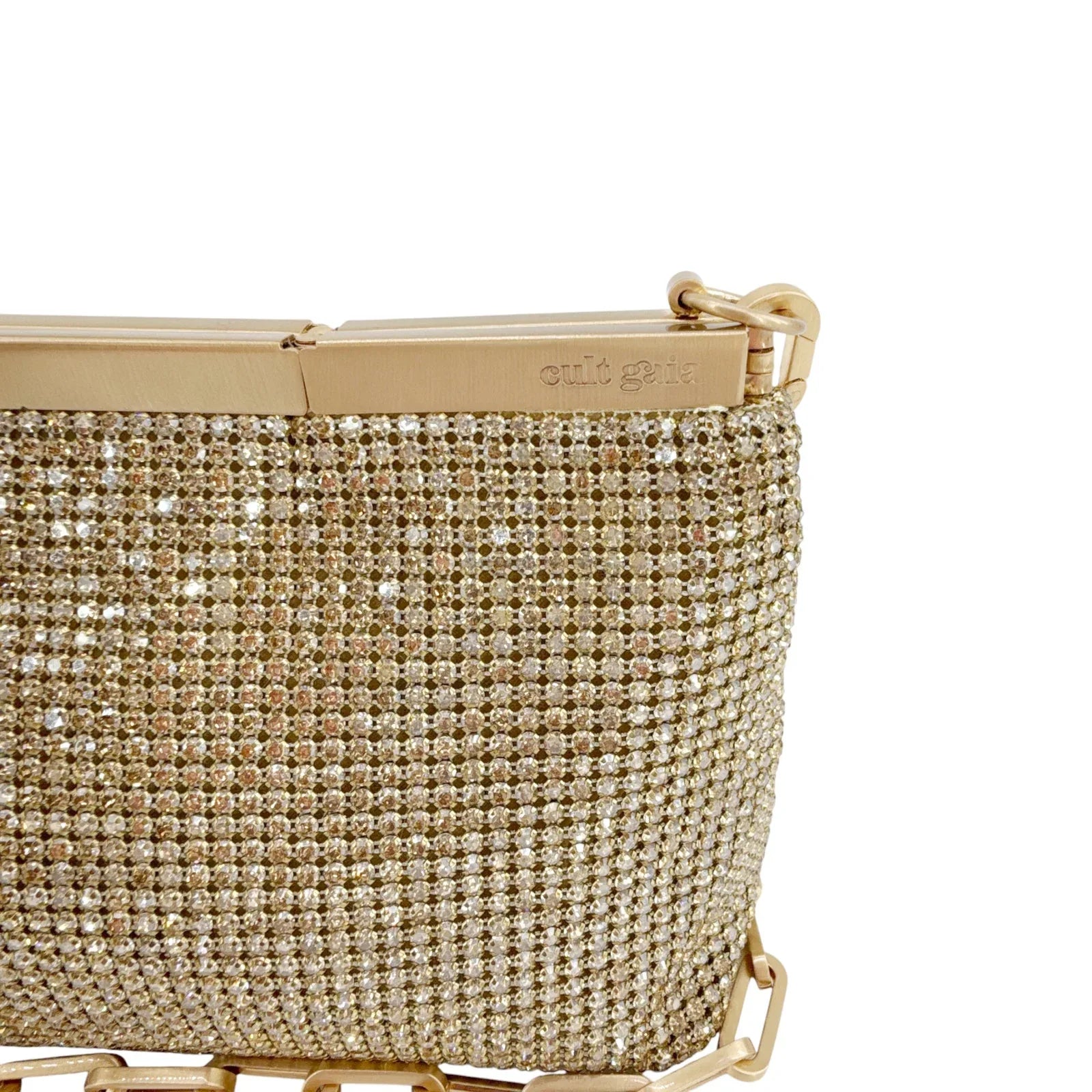 CULT GAIA Felice Clutch Bag in Sand Dollar - flyKAMP