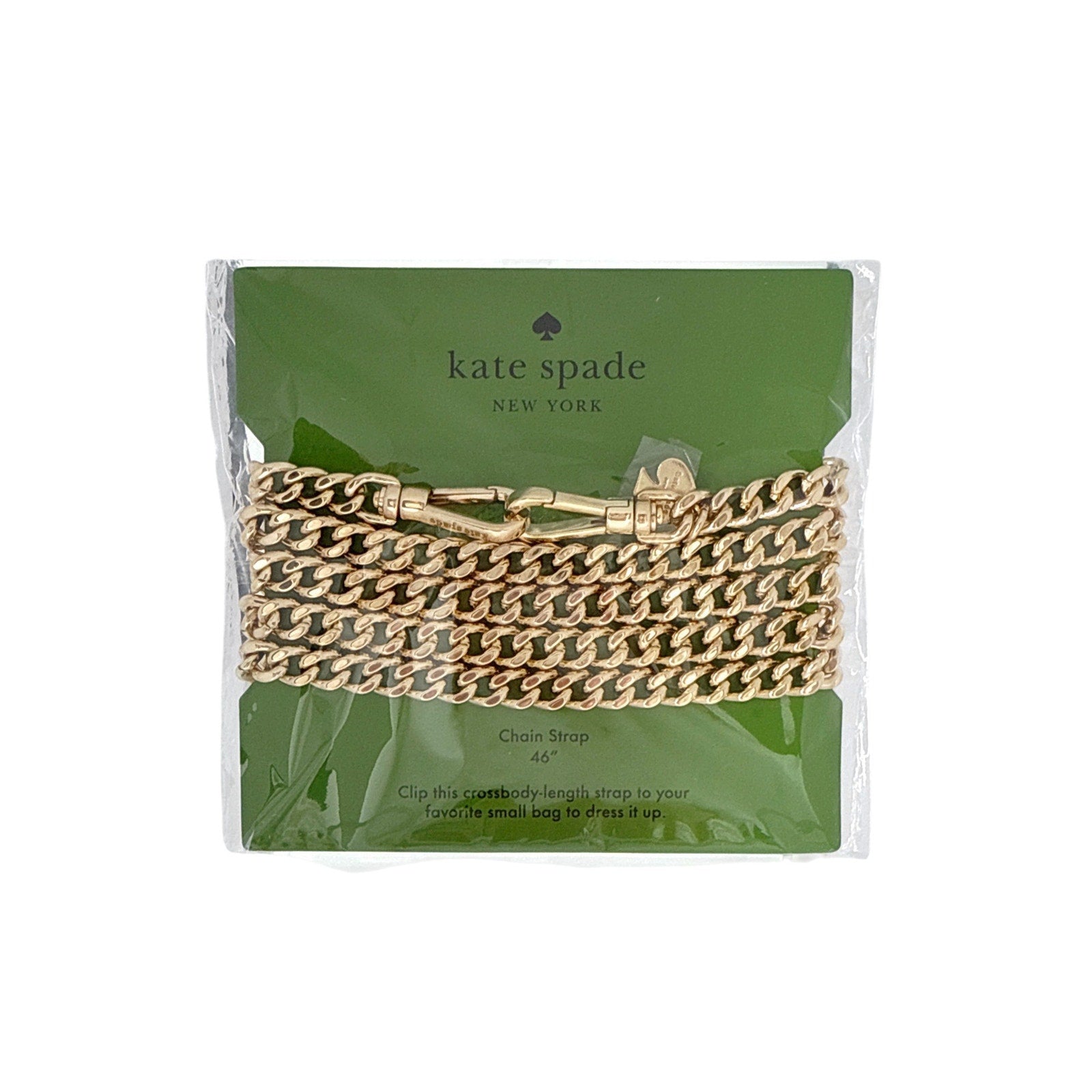 KATE SPADE New York Chain Bag Strap in Gold Kate Spade New York