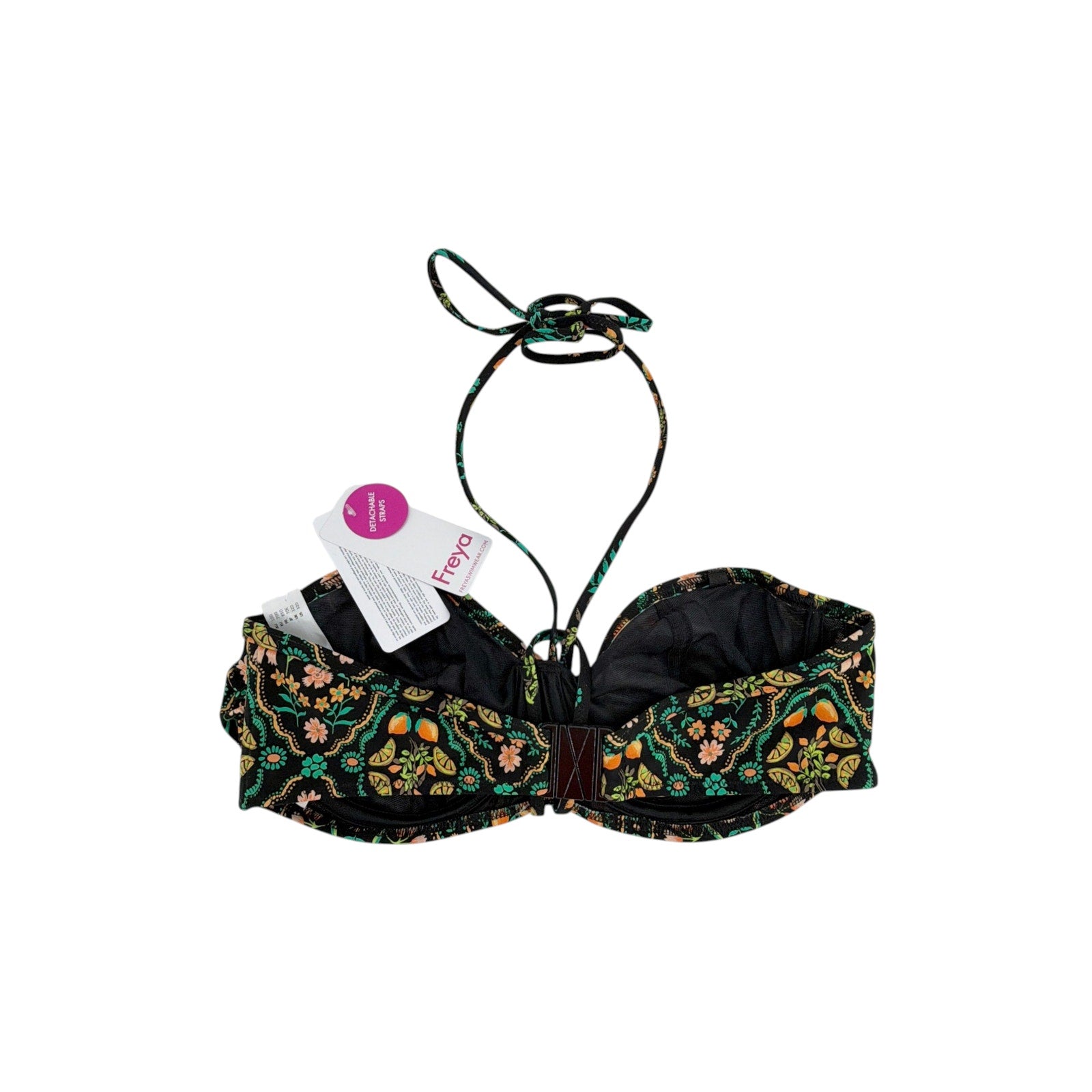 FREYA Swim Sunset in Seville Underwire Bandeau Bikini Top in Santa Ana 32D Freya