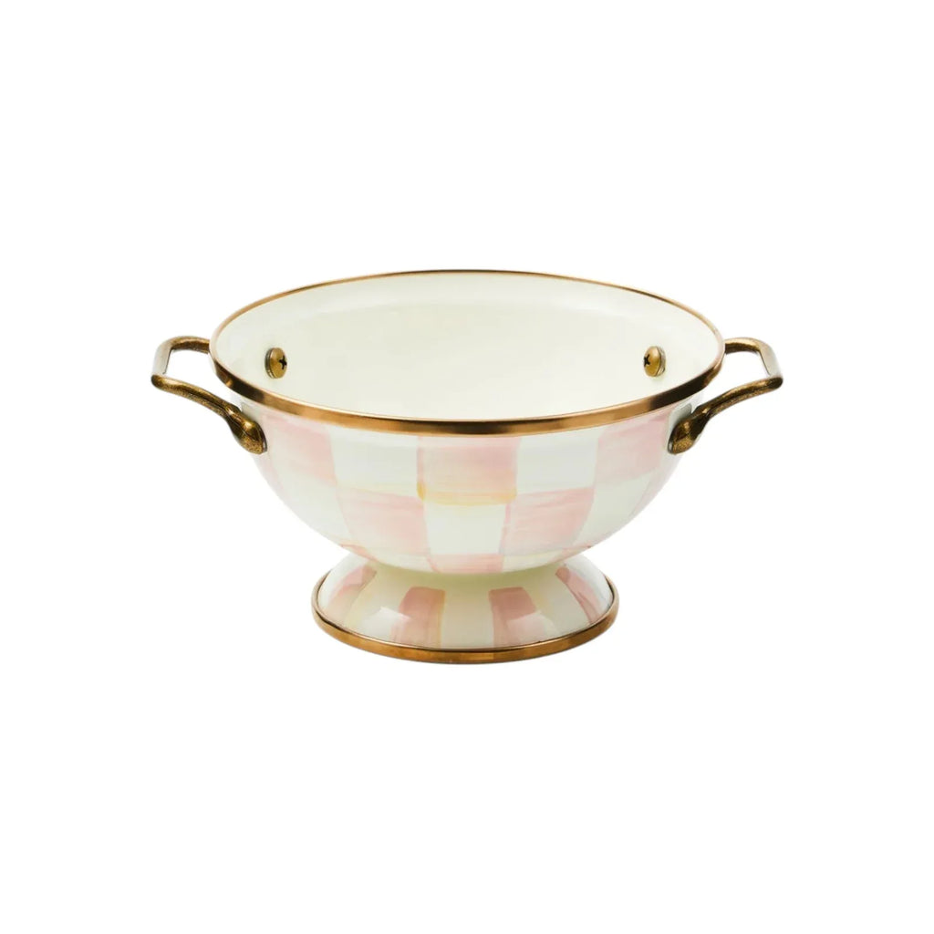 MACKENZIE-CHILDS Almost Everything Bowl in Rosy Check - flyKAMP