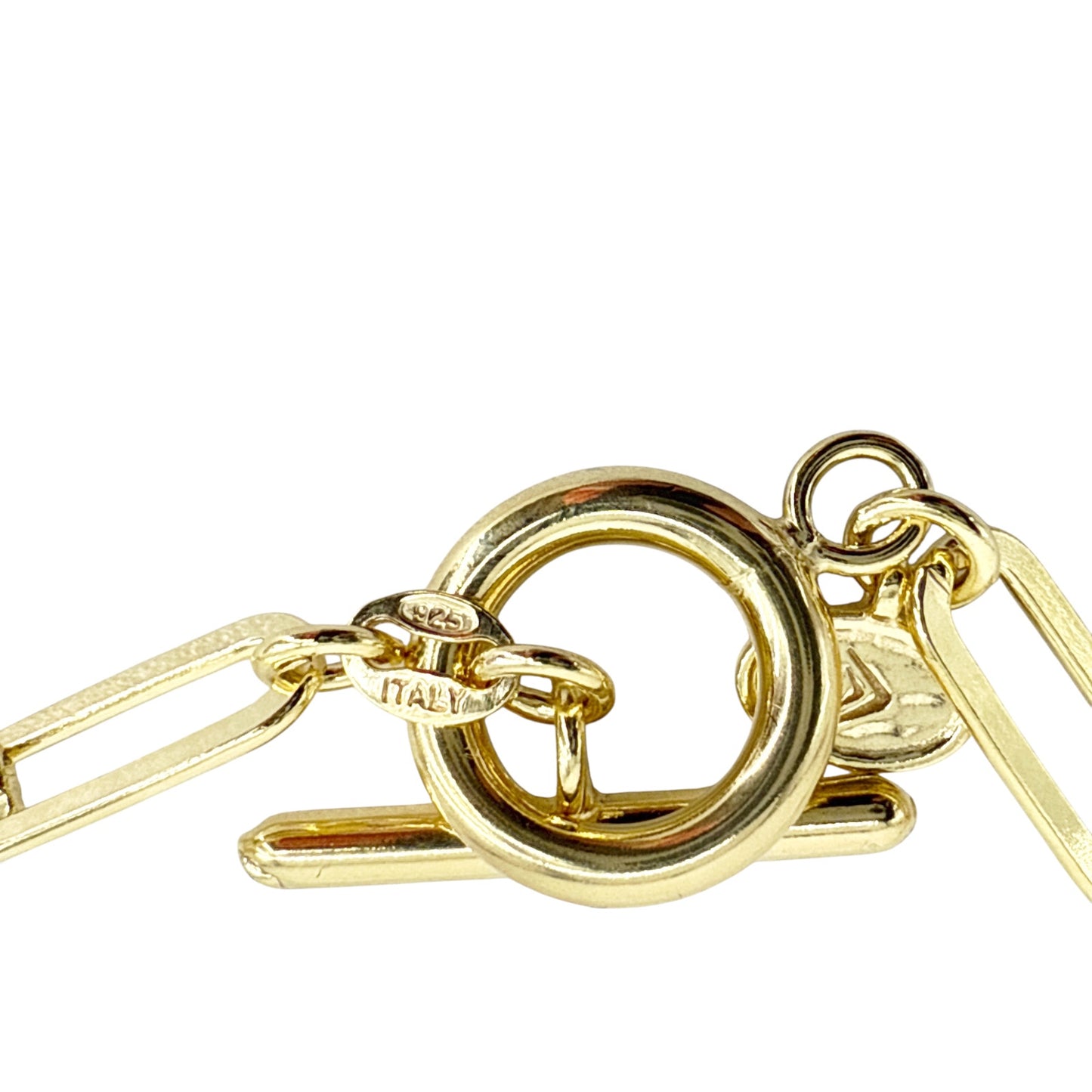 SILPADA Let’s Link Chain Necklace in Gold Plated Silver 17”