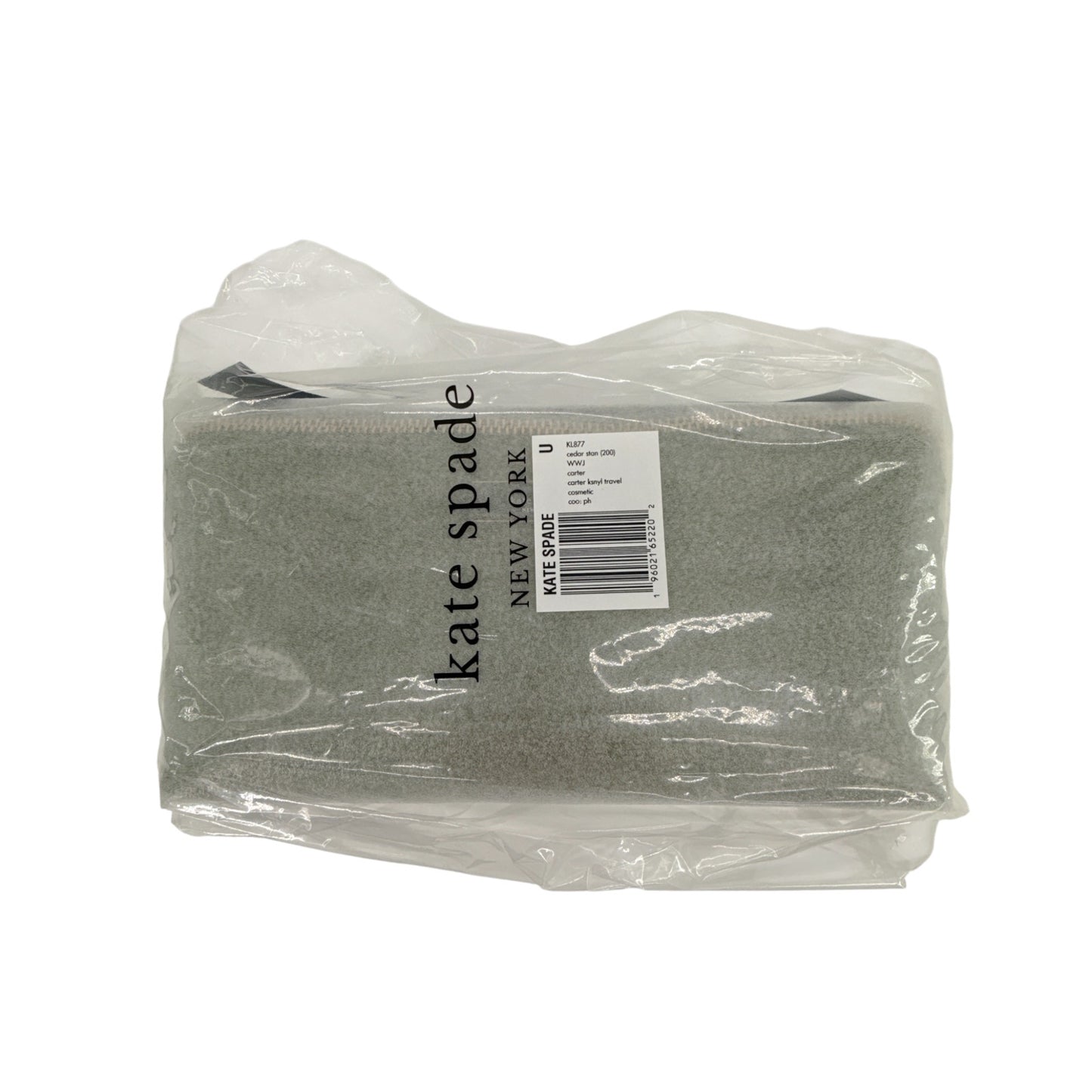 KATE SPADE New York Carter Nylon Travel Cosmetic Pouch in Cedar Stand