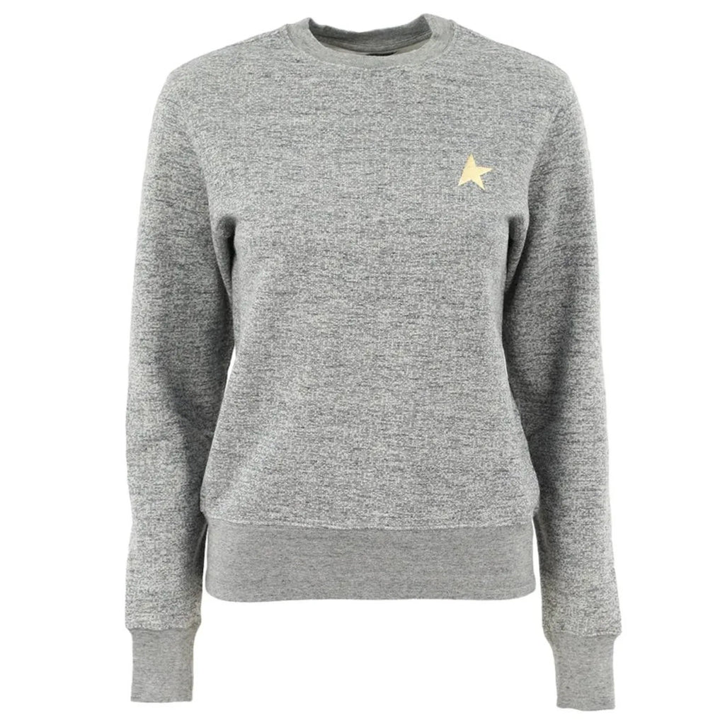 GOLDEN GOOSE Athena Star Sweatshirt in Grey XS - flyKAMP