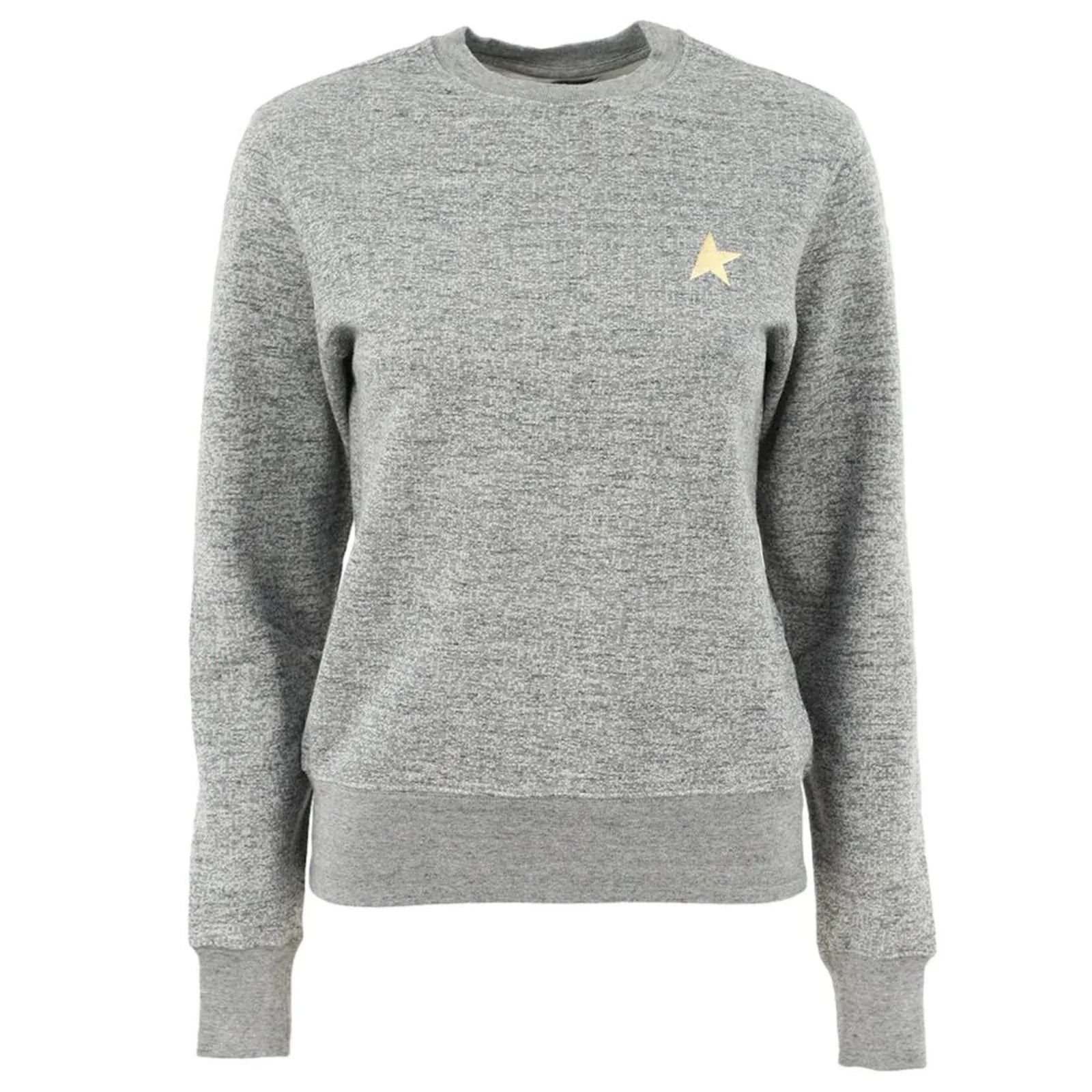 GOLDEN GOOSE Athena Star Sweatshirt in Grey XS - flyKAMP