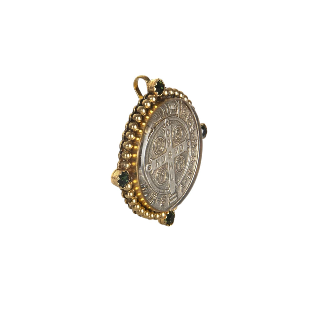 VIRGINS SAINTS & ANGELS VSA Bespoke Grande San Benito Medallion Shamrock Virgins Saints & Angels