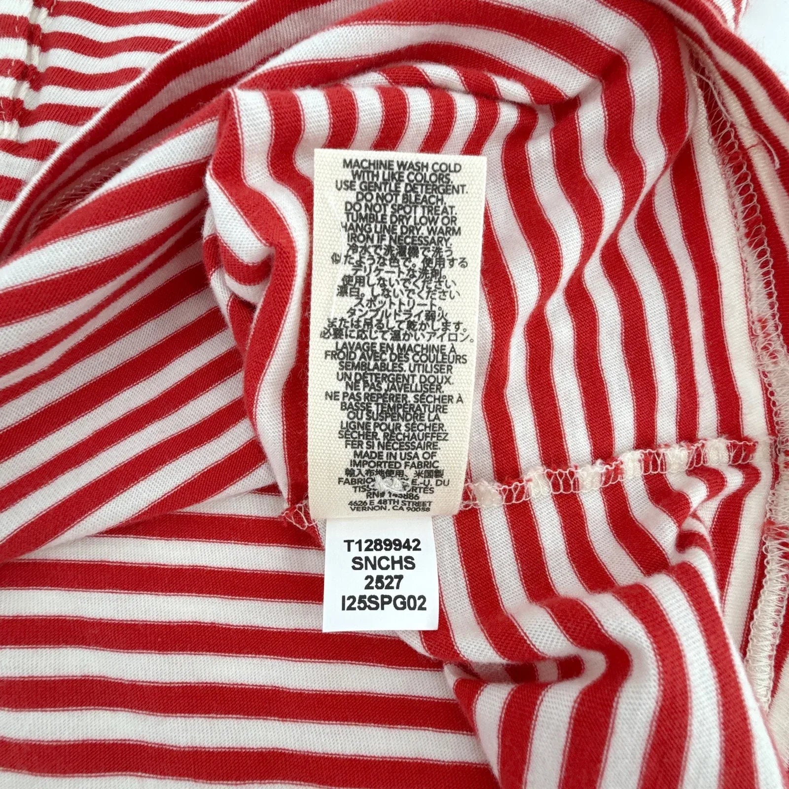 THE GREAT. The Lacrosse Polo. In Sun Cherry Stripe 0|XS - flyKAMP