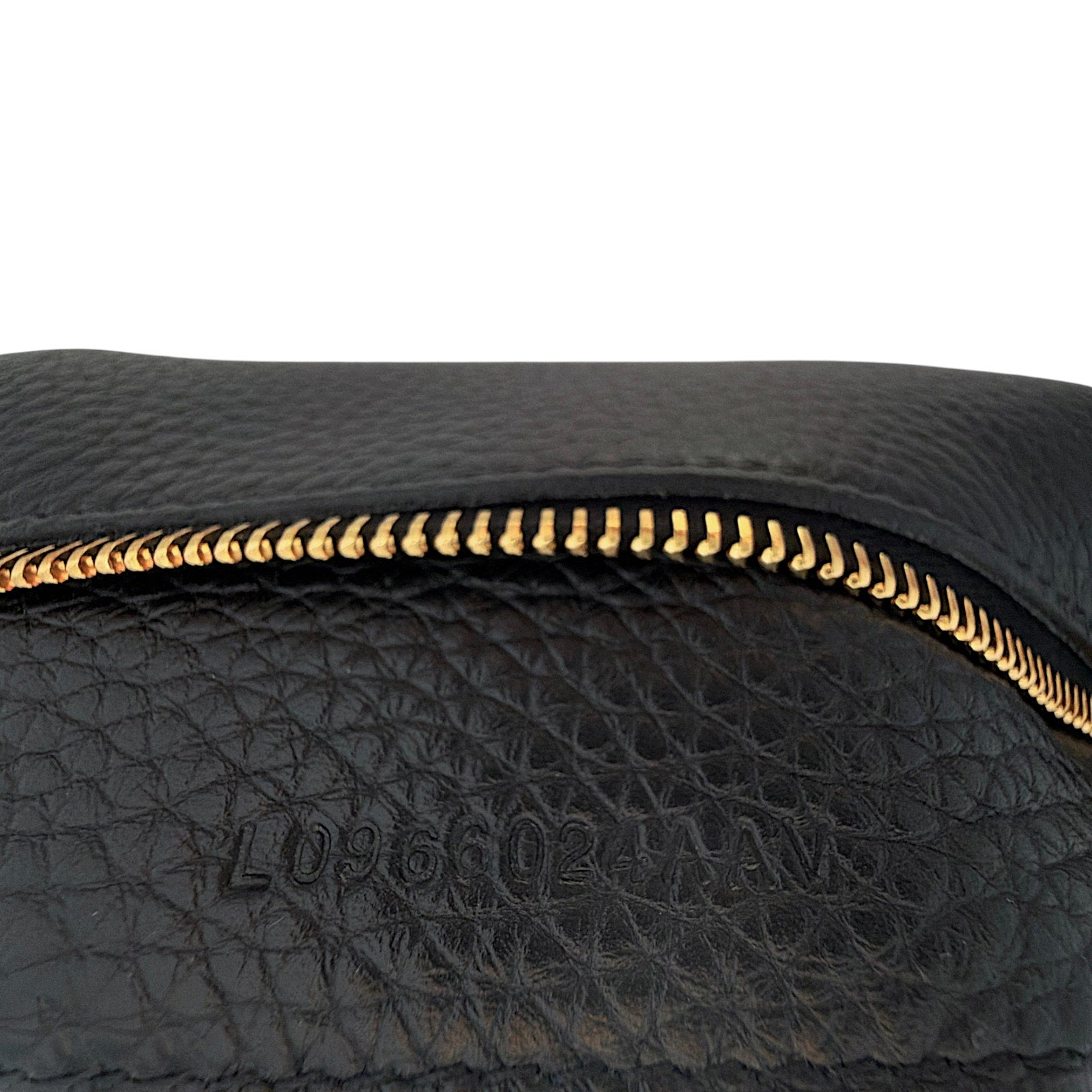 TOM FORD Jennifer Medium Double Strap Bag in Black Grained Leather Tom Ford