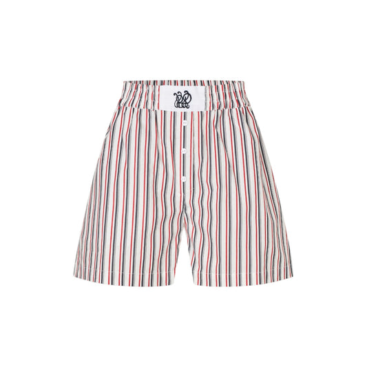 BAUM UND PFERDGARTEN Natie Shorts Haute Red Stripe FR34|US2|XS